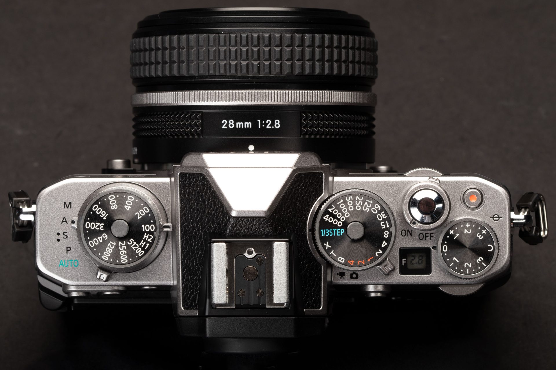 Nikon Z fc top-down